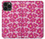 S4097 Pink Floral Seamless Pattern Design Case For iPhone 13 Pro Max