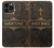 S4109 Vintage Antique Bible Book Cover Art Case For iPhone 13 Pro Max