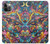 S4085 Cosmic Spaceship Psychedelic Art Case For iPhone 12, iPhone 12 Pro