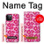 S4097 Pink Floral Seamless Pattern Design Case For iPhone 12, iPhone 12 Pro