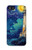 S4092 Moonlit Lighthouse Coastal Painting Case For iPhone 5 5S SE