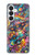S4085 Cosmic Spaceship Psychedelic Art Case For Samsung Galaxy S26