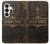 S4109 Vintage Antique Bible Book Cover Art Case For Samsung Galaxy S26