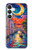 S4083 Colorful Painting Moonlit Venice City Case For Samsung Galaxy S25 FE