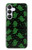 S4087 Cute Green Ghost Cartoon Pattern Case For Samsung Galaxy S25 FE