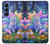 S4088 Fantasy Fox Spirit Magical Artwork Case For Samsung Galaxy S25