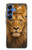 S4093 Royal Lion Portrait Artwork Case For Samsung Galaxy S25