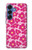 S4097 Pink Floral Seamless Pattern Design Case For Samsung Galaxy S25