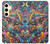 S4085 Cosmic Spaceship Psychedelic Art Case For Samsung Galaxy S24