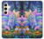 S4088 Fantasy Fox Spirit Magical Artwork Case For Samsung Galaxy S24