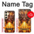 S4090 Epic Fire Dragon Fantasy Illustration Case For Samsung Galaxy S24