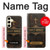 S4109 Vintage Antique Bible Book Cover Art Case For Samsung Galaxy S24