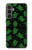 S4087 Cute Green Ghost Cartoon Pattern Case For Samsung Galaxy S23 FE