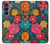 S4105 Vibrant Colorful Floral Pattern Case For Samsung Galaxy S23 FE