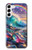 S4084 Rainbow Ocean Wave Fantasy Case For Samsung Galaxy S23 Plus