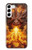S4090 Epic Fire Dragon Fantasy Illustration Case For Samsung Galaxy S23 Plus