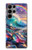 S4084 Rainbow Ocean Wave Fantasy Case For Samsung Galaxy S23 Ultra
