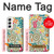 S4078 Abstract Colorful Doodle Pattern Case For Samsung Galaxy S22