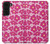 S4097 Pink Floral Seamless Pattern Design Case For Samsung Galaxy S22