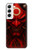 S4099 Mystic Red Demon Illustration Case For Samsung Galaxy S22