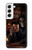 S4102 Vintage Skull Tavern Artwork Case For Samsung Galaxy S22