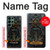 S4106 Vintage Maritime Anchor Helm Art Case For Samsung Galaxy S22 Ultra