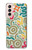 S4078 Abstract Colorful Doodle Pattern Case For Samsung Galaxy S21 5G