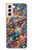 S4085 Cosmic Spaceship Psychedelic Art Case For Samsung Galaxy S21 5G