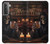 S4102 Vintage Skull Tavern Artwork Case For Samsung Galaxy S21 5G