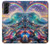 S4084 Rainbow Ocean Wave Fantasy Case For Samsung Galaxy S21 Plus 5G, Galaxy S21+ 5G