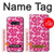 S4097 Pink Floral Seamless Pattern Design Case For Samsung Galaxy S10e