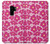 S4097 Pink Floral Seamless Pattern Design Case For Samsung Galaxy S9 Plus