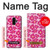 S4097 Pink Floral Seamless Pattern Design Case For Samsung Galaxy S9 Plus