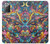 S4085 Cosmic Spaceship Psychedelic Art Case For Samsung Galaxy Note 20