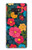 S4105 Vibrant Colorful Floral Pattern Case For Note 9 Samsung Galaxy Note9