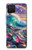 S4084 Rainbow Ocean Wave Fantasy Case For Samsung Galaxy A12