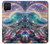 S4084 Rainbow Ocean Wave Fantasy Case For Samsung Galaxy A12
