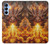 S4090 Epic Fire Dragon Fantasy Illustration Case For Samsung Galaxy A15 5G