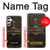 S4109 Vintage Antique Bible Book Cover Art Case For Samsung Galaxy A34 5G