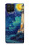 S4092 Moonlit Lighthouse Coastal Painting Case For Samsung Galaxy A42 5G
