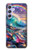 S4084 Rainbow Ocean Wave Fantasy Case For Samsung Galaxy A54 5G