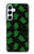 S4087 Cute Green Ghost Cartoon Pattern Case For Samsung Galaxy A55 5G