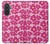 S4097 Pink Floral Seamless Pattern Design Case For Samsung Galaxy A57