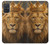 S4093 Royal Lion Portrait Artwork Case For Samsung Galaxy A71 5G