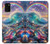 S4084 Rainbow Ocean Wave Fantasy Case For Samsung Galaxy A03S