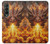 S4090 Epic Fire Dragon Fantasy Illustration Case For Samsung Galaxy Z Fold 3 5G
