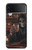 S4102 Vintage Skull Tavern Artwork Case For Samsung Galaxy Z Flip 3 5G