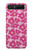 S4097 Pink Floral Seamless Pattern Design Case For Samsung Galaxy Z Flip 5G