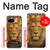 S4093 Royal Lion Portrait Artwork Case For Google Pixel 9a