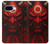 S4099 Mystic Red Demon Illustration Case For Google Pixel 9a